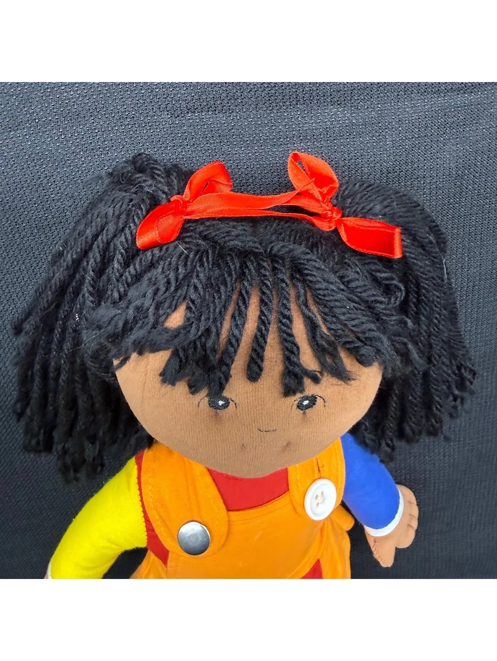 Childrens Factory Learn To Dress Activity Doll Zipper Snap Lace Tie Plush Toy